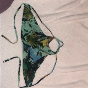 Halter swim top